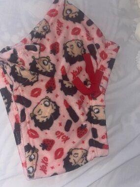 Betty Boop Plush Shorts